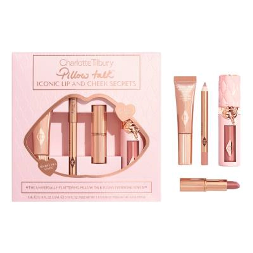 CHARLOTTE TILBURY Pillow Talk Iconic Lip and Cheek Secrets Makeup Set