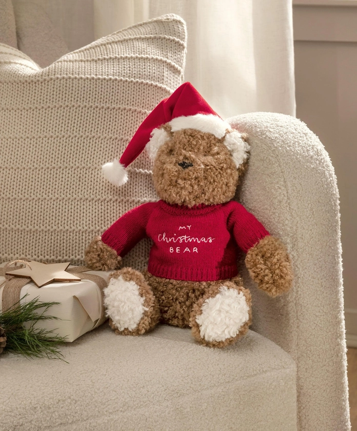 Bear Soft Toy - 'My Christmas Bear'