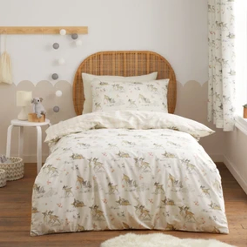 Bambi Duvet Cover and Pillowcase Set