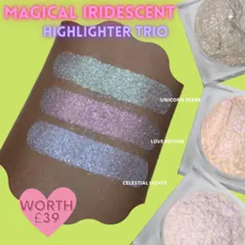 Magical Iridescent Loose Highlighter Trio