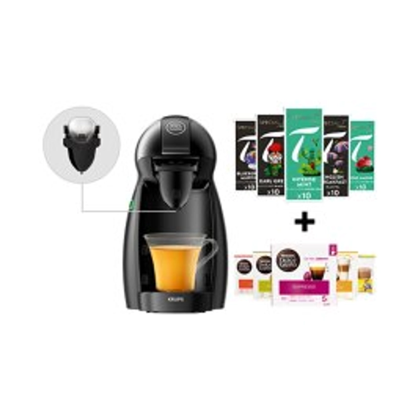 PACK PICCOLO XS + INFUSEUR + SELECTION SPECIALT & DOLCE GUSTO