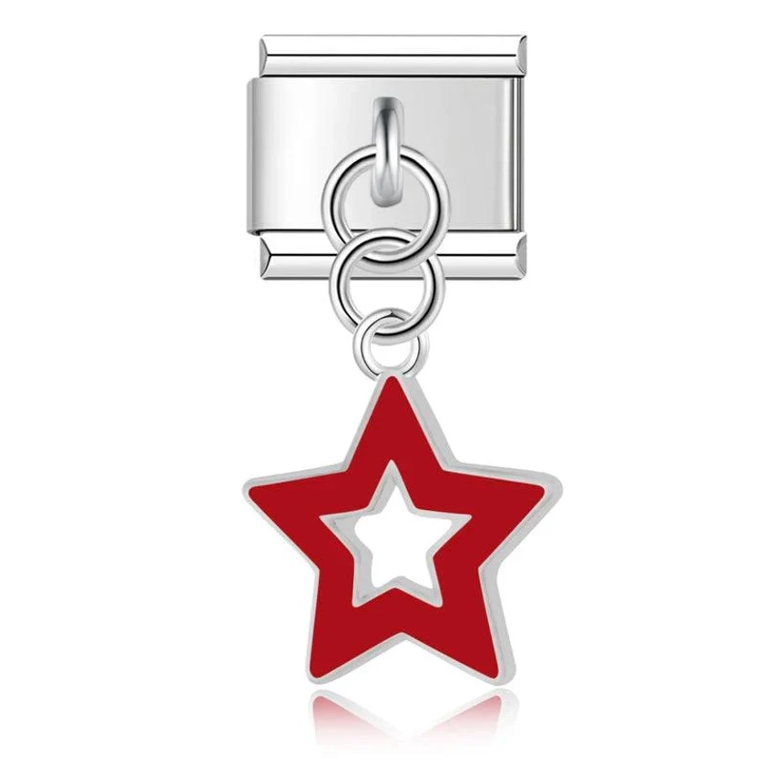 Red Star, on Silver