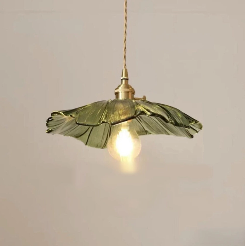 Lustre vintage en forme de fleur &bull; Lustre tendance