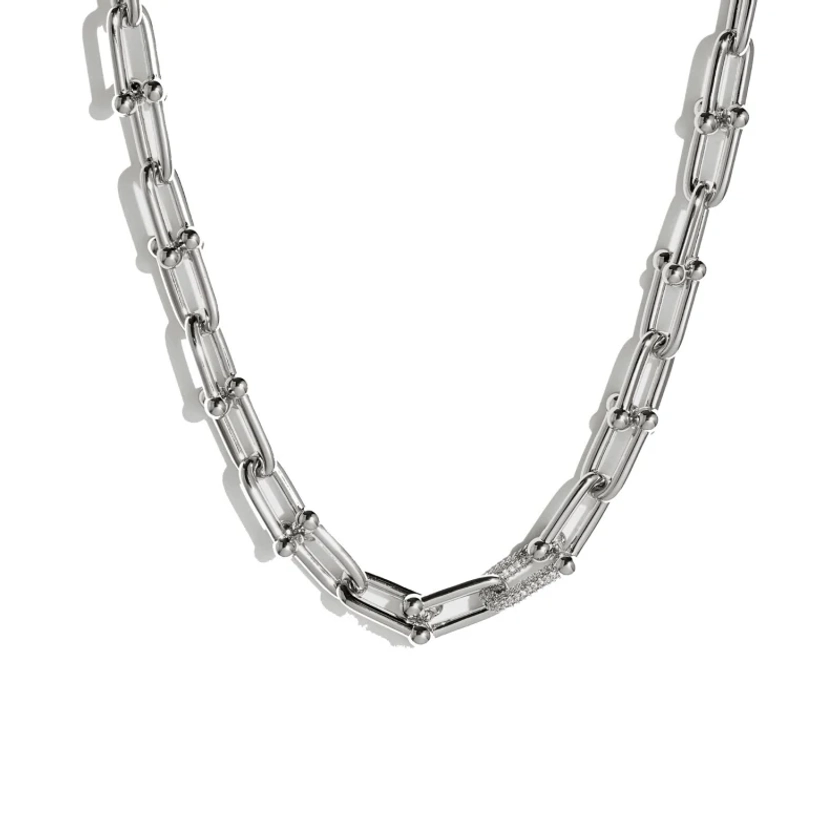 U-Link Necklace Silver