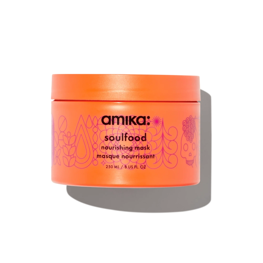 nourishing hair mask for dry hair : soulfood | amika 