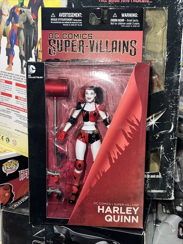 DC Comics Direct Collectibles Toys Roller Derby Harley Quinn 7” Action Figure