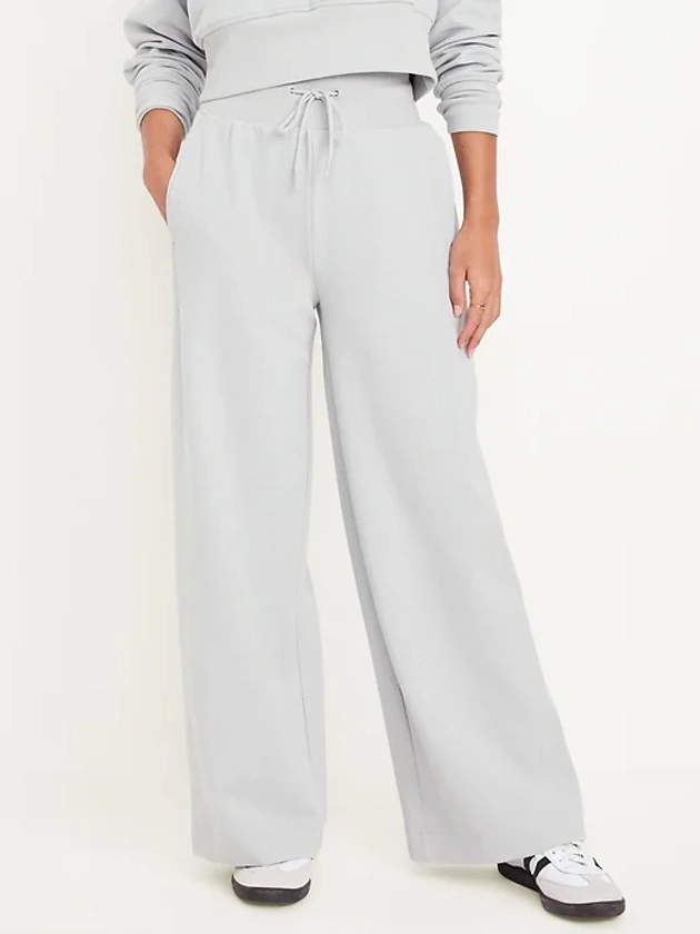 Dynamic Fleece Wide-Leg Pants