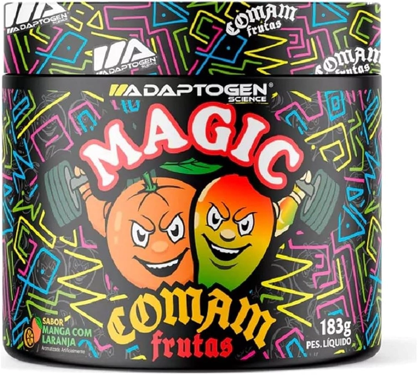 Magic Comam Frutas (183g), Manga e Laranja | Amazon.com.br