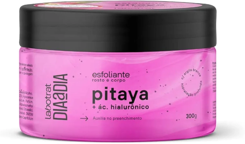 “Esfoliante Labotrat Pitaya Ácido Hialurônico Bioativos Rosto Macio Saudável Hidratado Reduz Linhas Expressão Reparação Profunda Pele 300g” | Amazon.com.br