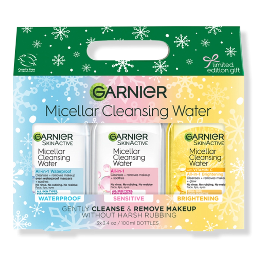 Holiday Kit with Travel-Size Micellar Waters