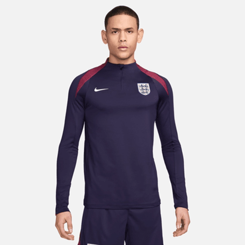 Haut d'entraînement de foot Nike Dri-FIT Angleterre Strike pour homme