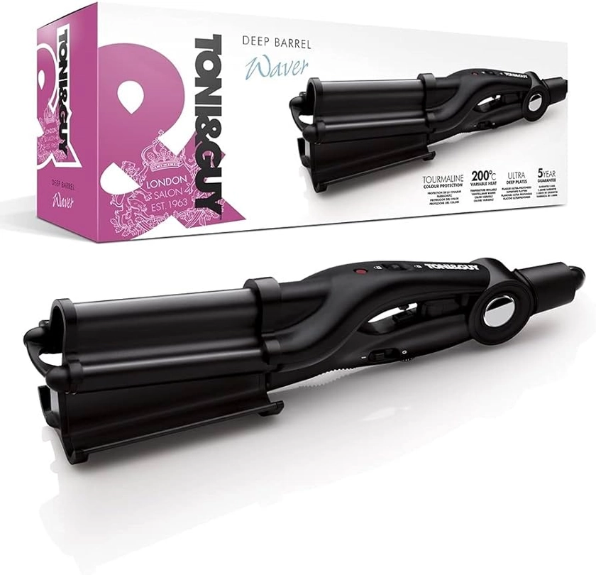 Toni & Guy Deep Barrel Hair Waver, 32 mm - Black