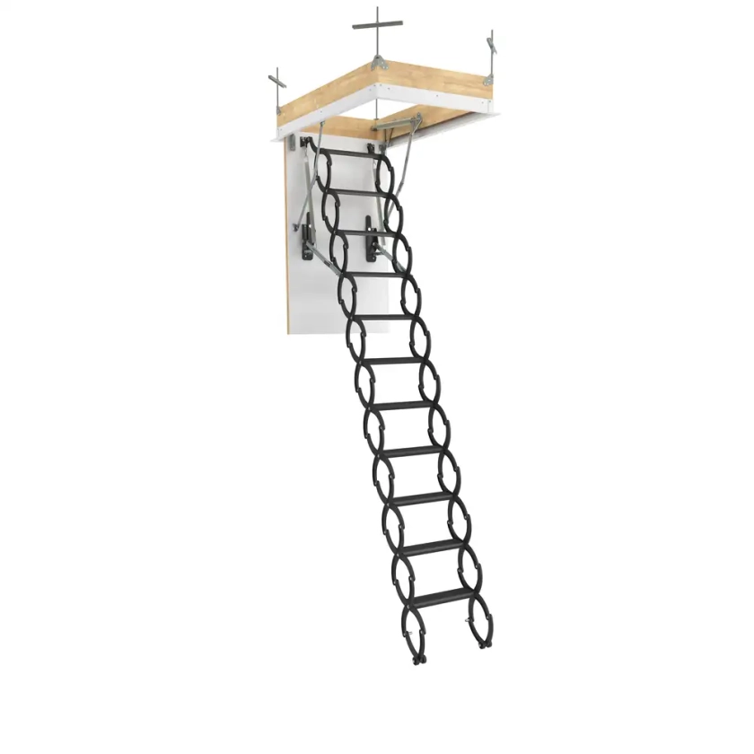 LST insulated scissor attic ladder