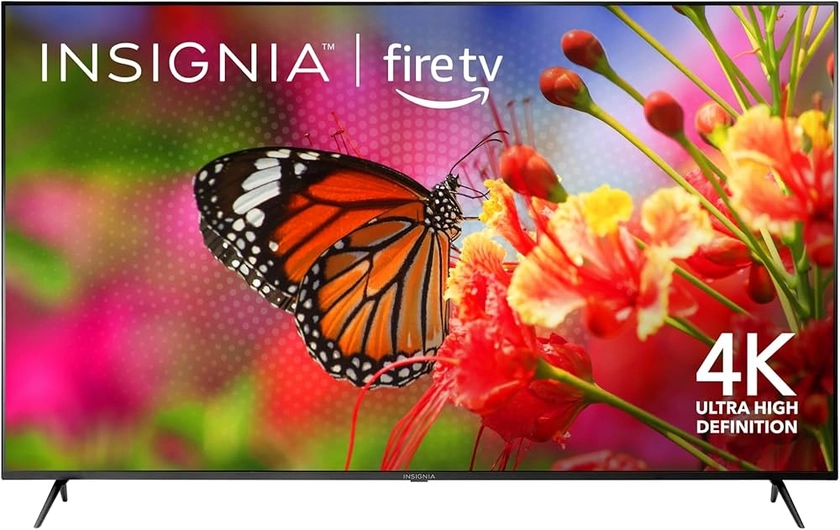 INSIGNIA 75-inch Class F50 Series LED 4K UHD Smart Fire TV with Alexa Voice Remote (NS-75F501NA25)