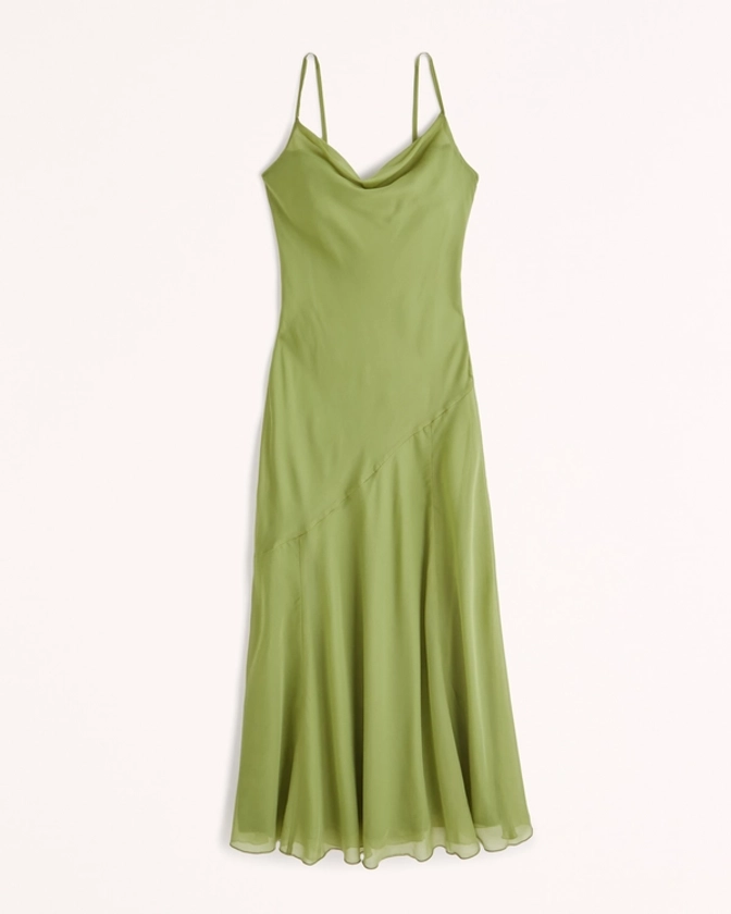 Women's Cowl Neck Maxi Dress | Women's Sale | Abercrombie.com
