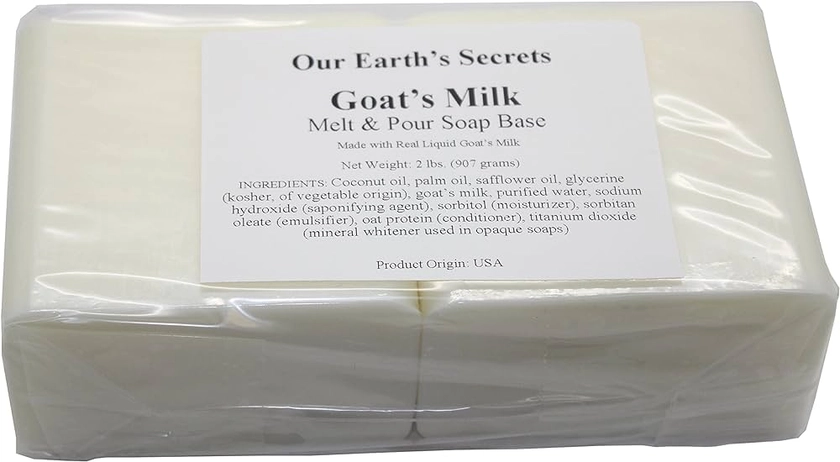 Our Earth's Secrets Melt and Pour Soap Base