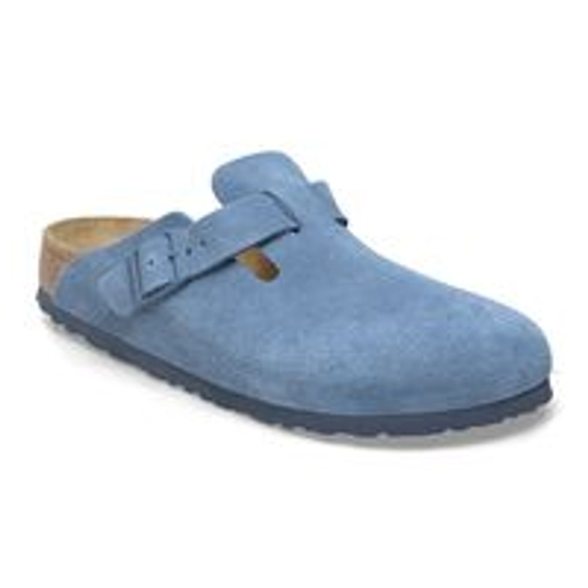 Boston Suède Elemental Blue | BIRKENSTOCK