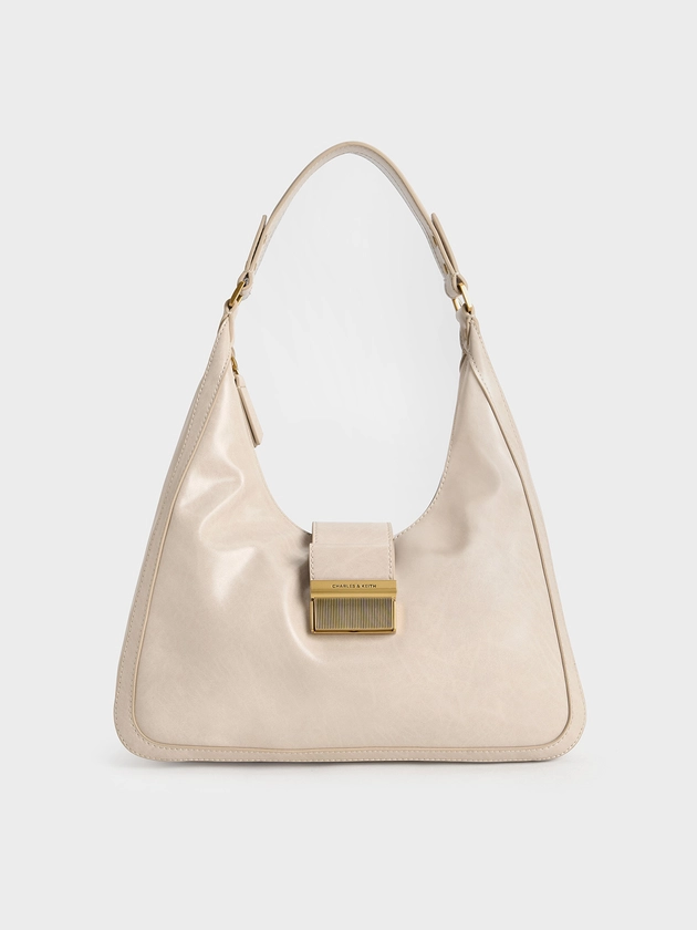 Sac hobo Charlot avoine | CHARLES & KEITH