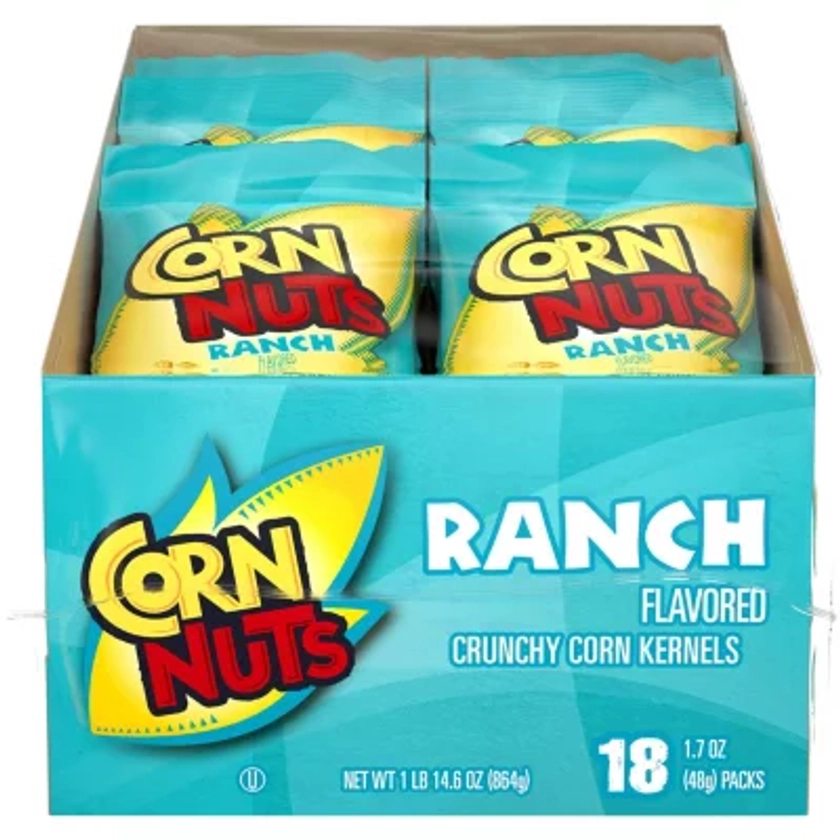 Corn Nuts Ranch Crunchy Corn Kernels 1.7 oz., 18 pk. - Sam's Club