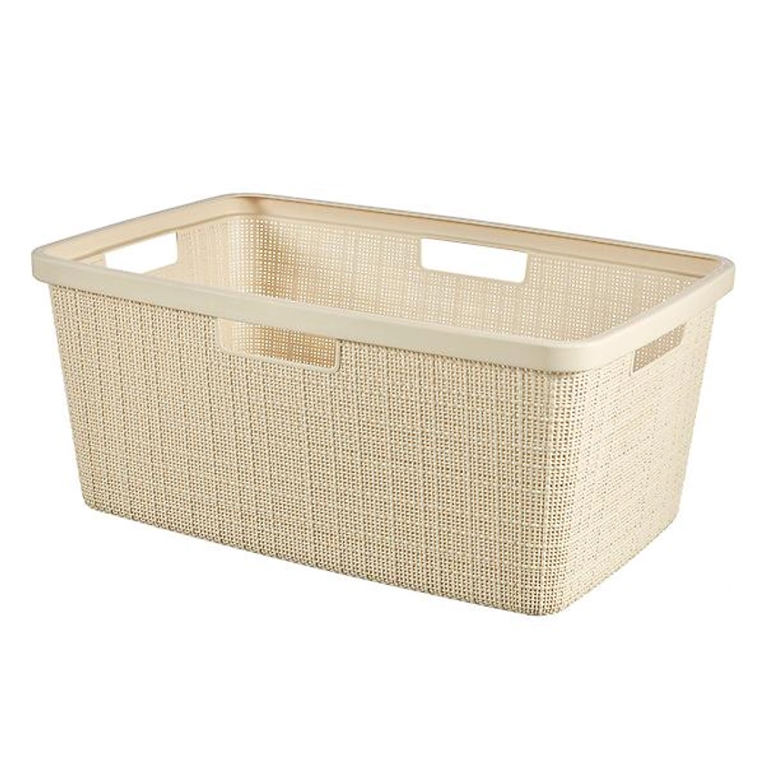 Curver Jute Laundry Basket