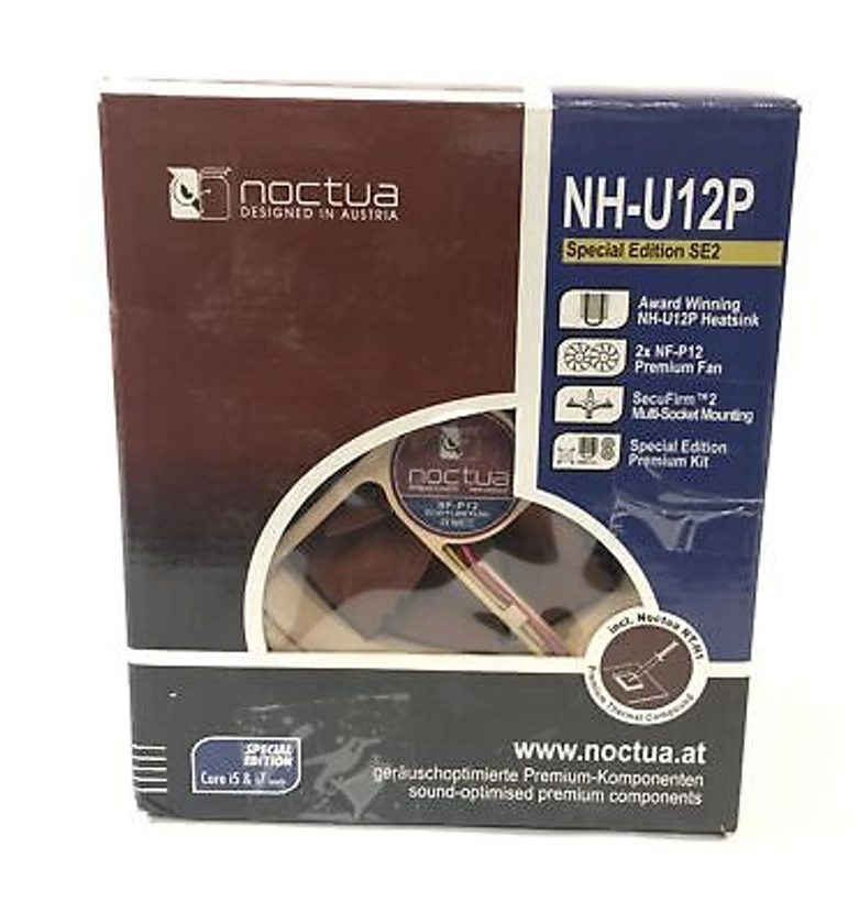 Noctua NH-U12P LNA ULNA 2x120mm PMW Focused Flow Quiet Cooling CPU Fan -Open Box | eBay