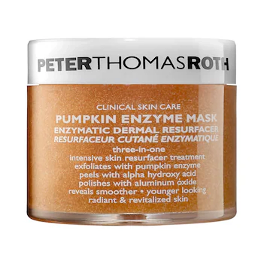 Pumpkin Enzyme Mask Enzymatic Dermal Resurfacer - Peter Thomas Roth | Sephora