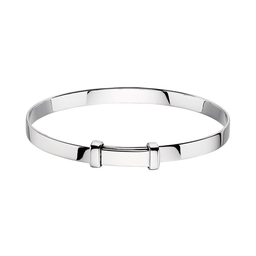 Cote Silver Baby Bangle - Little Star Jewellery