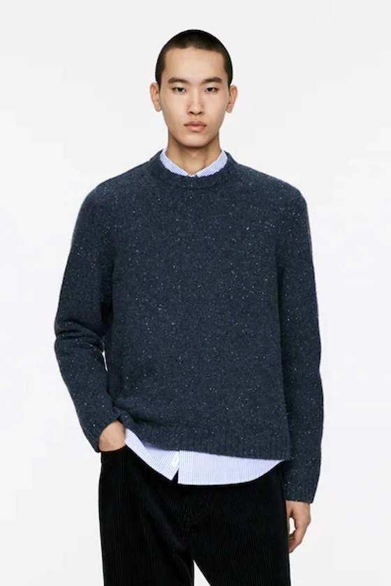 Pull en laine et alpaga