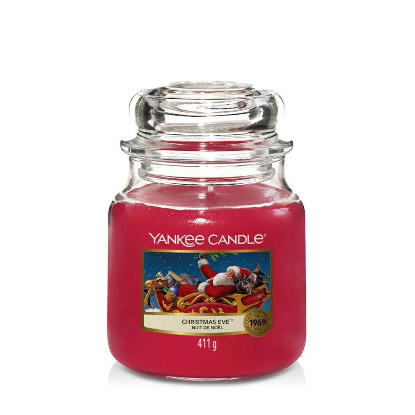 Christmas Eve Candela media Original - Home Fragrance EMEA | Yankee Candle