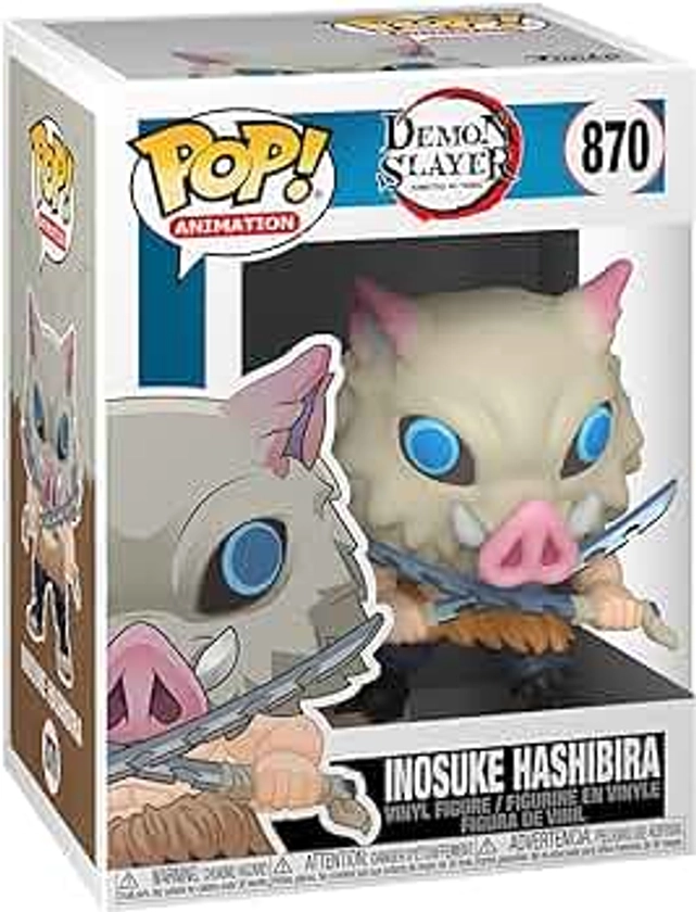 Funko POP Pop! Animation: Demon Slayer - Inosuke Hashibira, Multicolor