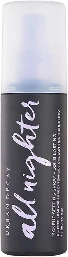 Urban Decay All Nighter Makeup Setting Spray, Long-Lasting Fixing Spray for Face, Up to 16 Hour Wear, Vegan & Oil-free Formula