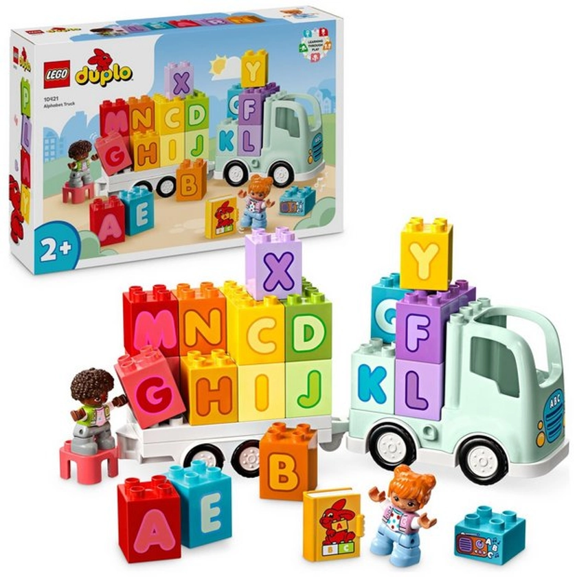 Buy LEGO DUPLO Town Alphabet Truck Toddler Learning Toy 10421 | Interactive learning toys | Argos