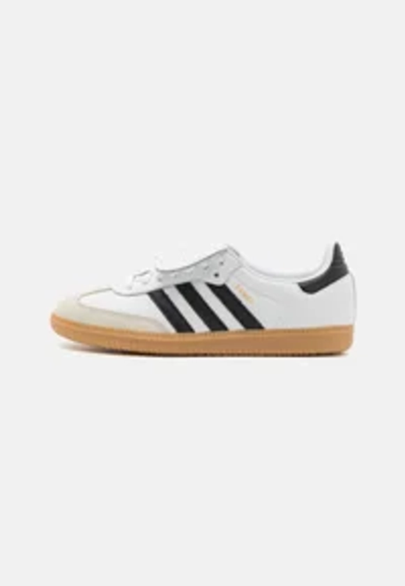 adidas Originals SAMBA LT W - Baskets basses - footwear white/core black/gold metallic/blanc - ZALANDO.FR