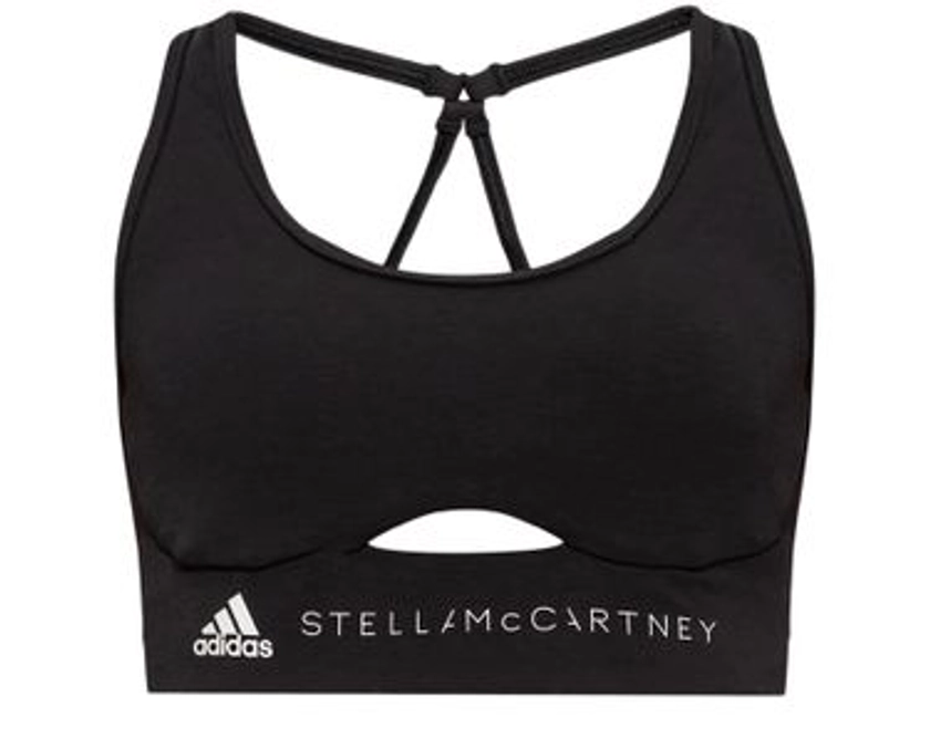 Sports bra with logo - ADIDAS BY STELLA MC CARTNEY