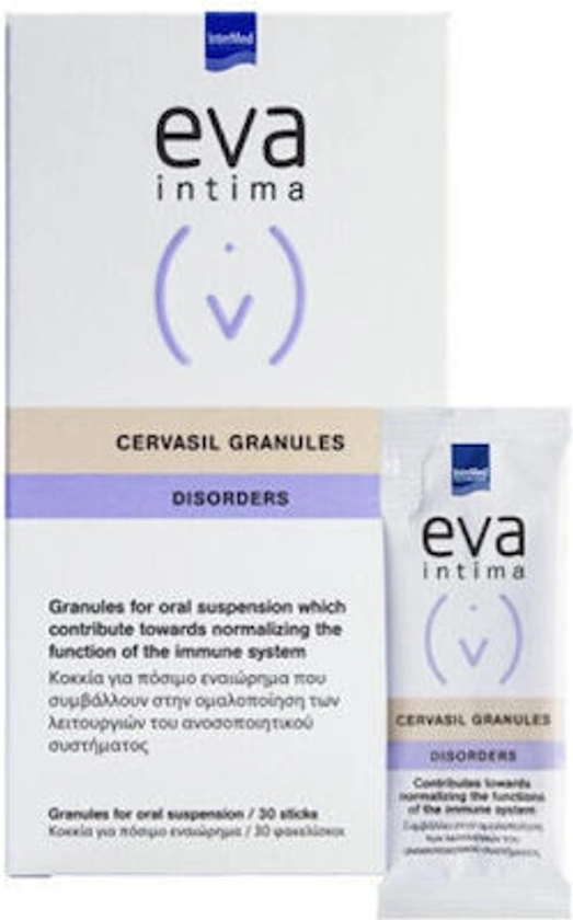 Intermed Eva Intima Cervasil Granules Disorders Supplement for Immune Support 30 sachets