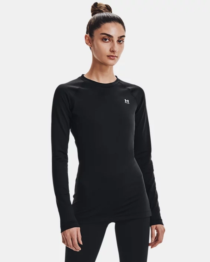 Haut à col ras du cou ColdGear® Authentics pour femme | Under Armour