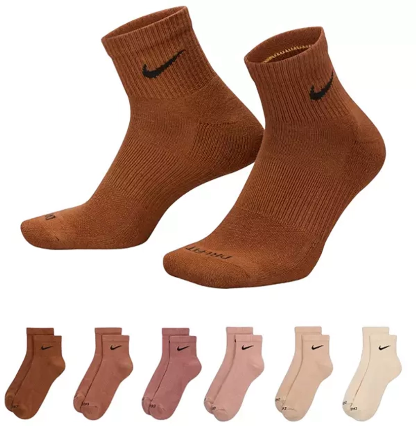 Nike Dri-FIT Everyday Plus Cushioned Training Ankle Socks - 6 Pack