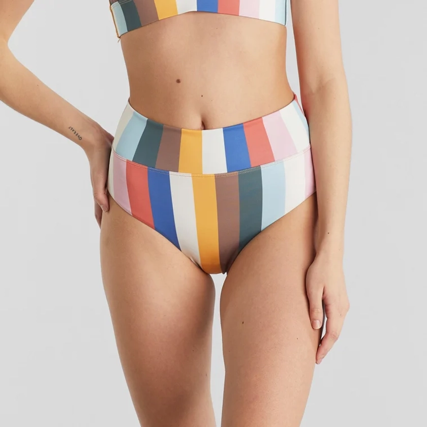 DEDICATED - Bikini Pants Slite Stripes Multi Color