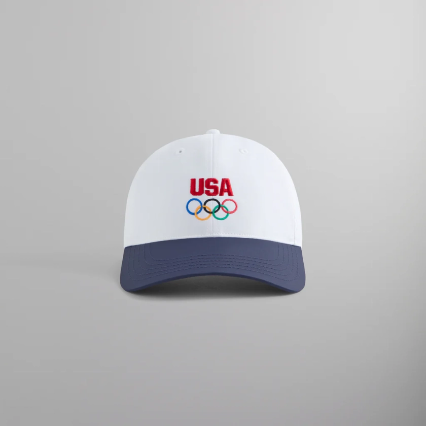 Kith for Team USA Nylon Aaron Cap - White