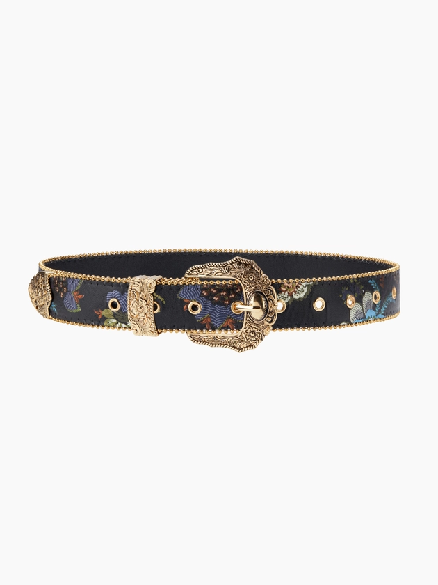 FLORAL WESTERN BELT For Music Festival/Live House Party/Clubbing