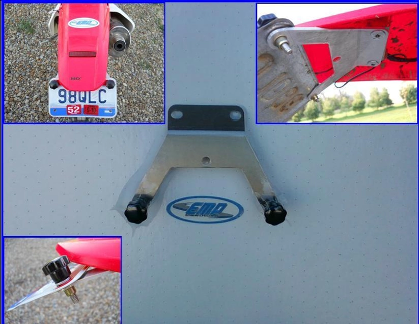 Honda CRF250 and Honda CRF 450 License Plate Bracket