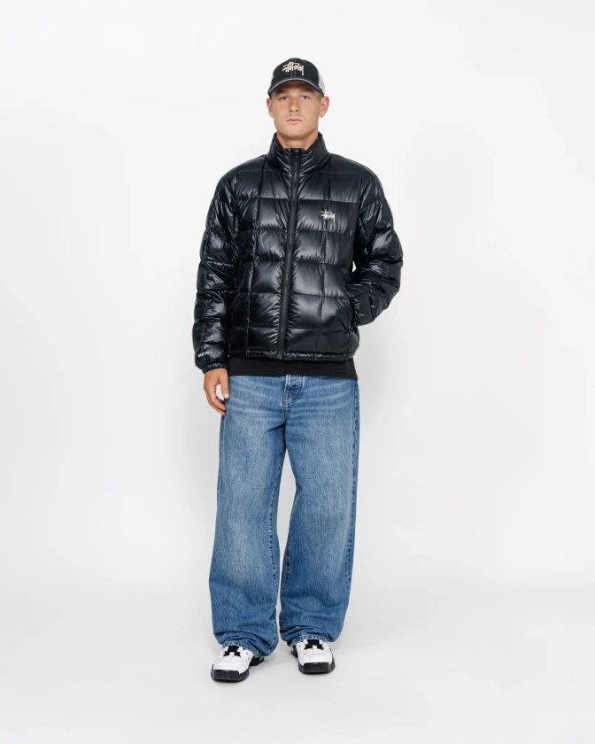 Midweight Puffer in black – Stüssy