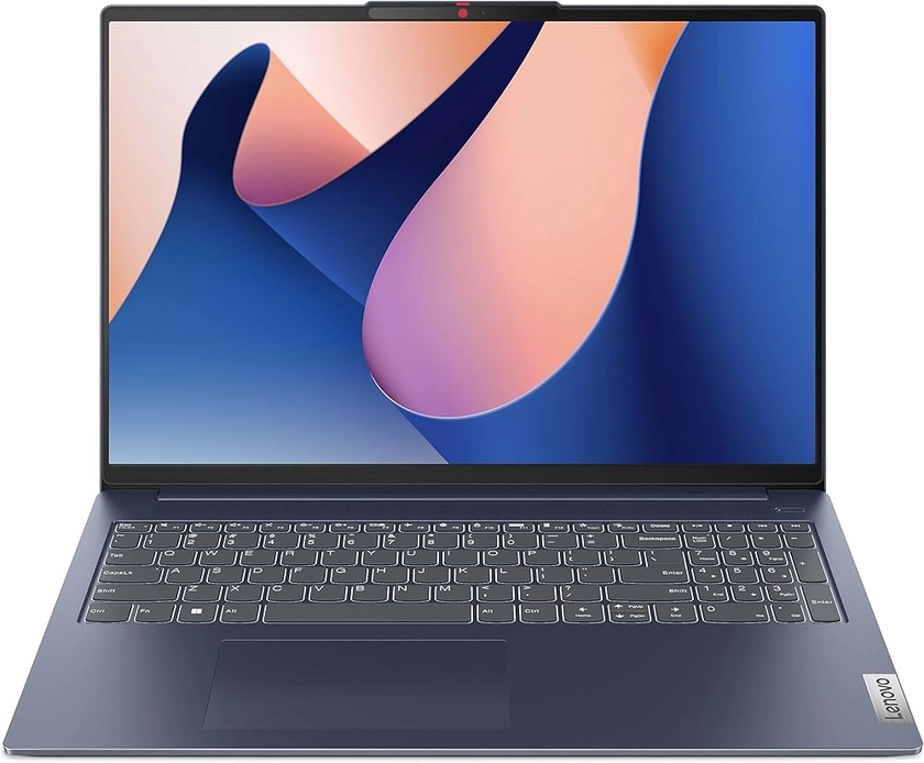 Lenovo IdeaPad Slim 5 16IAH8 - Ordinateur Portable 16'' WUXGA (Intel Core i5-12450H, RAM 16Go, SSD 1To, Intel UHD Graphics, Windows 11 Home) Clavier AZERTY Français - Bleu