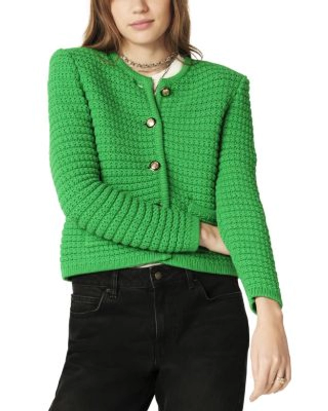 ba&sh Gaspard Crewneck Cardigan Sweater | Bloomingdale's Sale Women