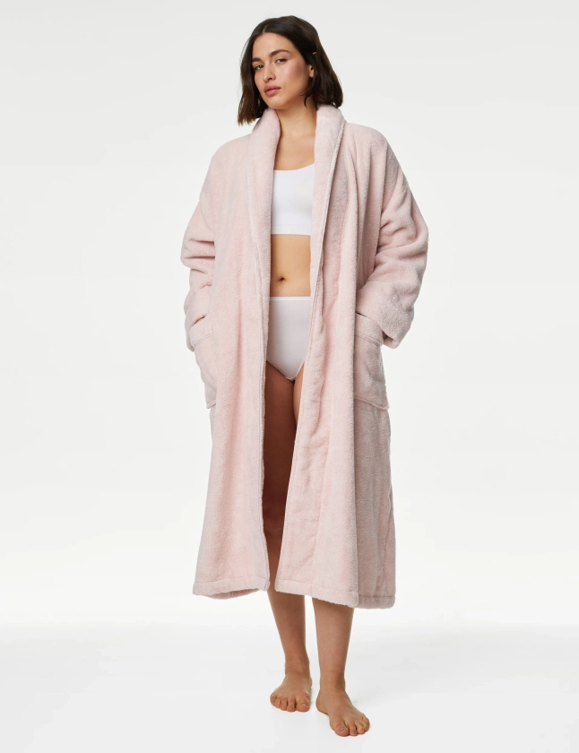 Pure Cotton Towelling Dressing Gown | M&S Collection | M&S