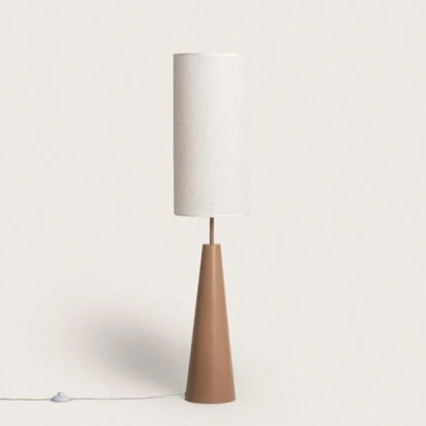 Lampadaire Métal Dimbar Beige