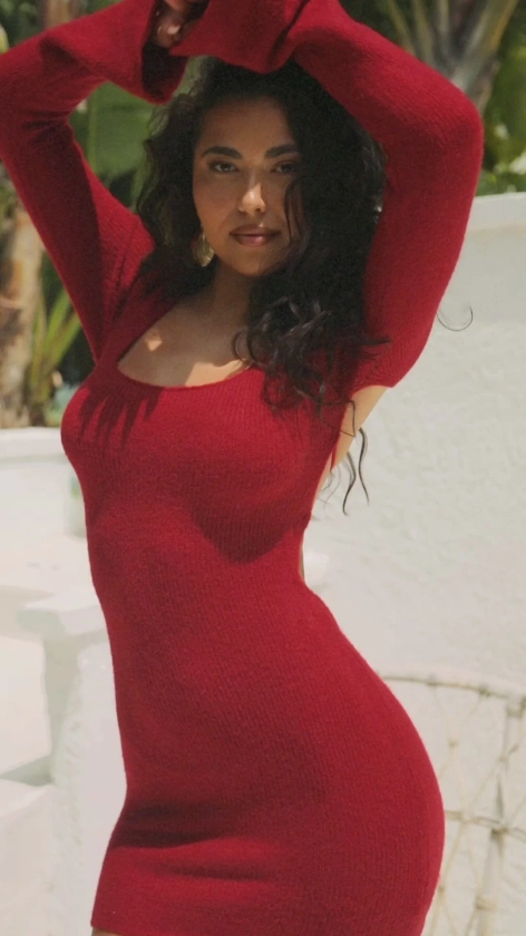 Sandra Mini Dress - Red
