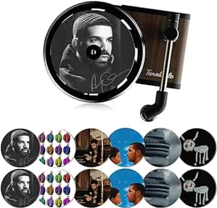 Car Air Freshener Covers Record Player Car Fresheners for Women and men, Album Cover Air Freshener Car Accessories For Music Fans Gift