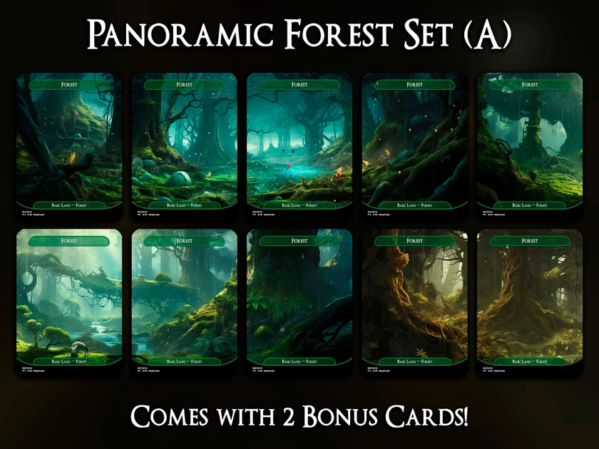 Panoramic Forest Set (A)