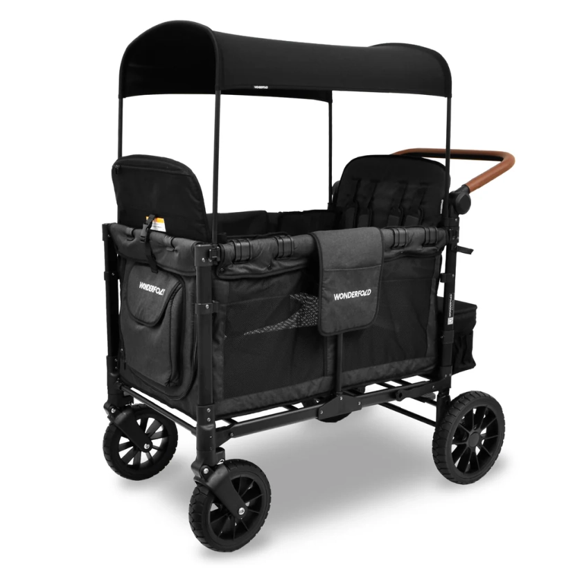 W4 Luxe Quad Stroller Wagon (4 Seater) l WonderFold